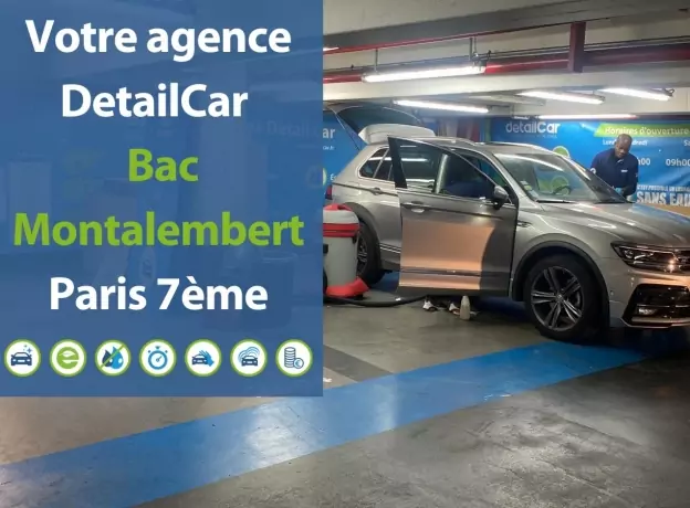 DetailCar Paris Bac Montalembert / Lavage et soin de véhicules sur Paris 75007