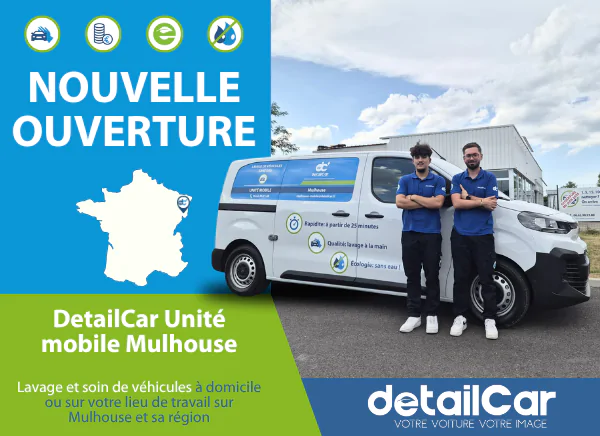 Nouvelle ouverture : DetailCar Mulhouse Unité Mobile