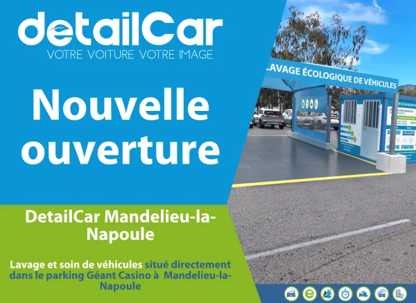 Nouvelle Ouverture : DetailCar Mandelieu-la-Napoule