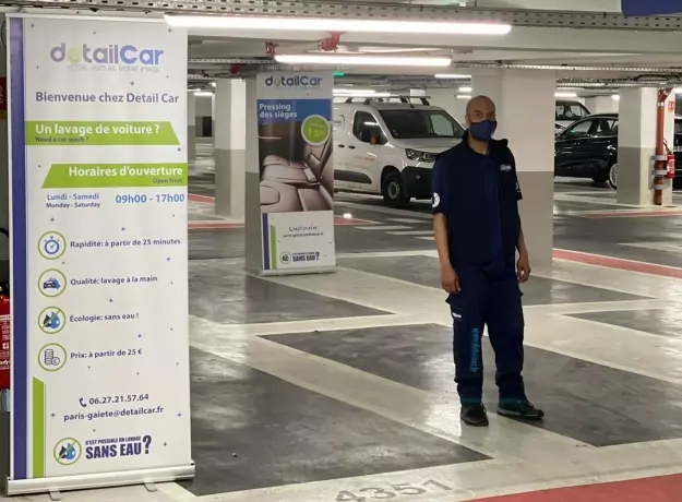 DetailCar Paris Les Ateliers Gaité/ Lavage et soin de véhicules sur Paris Gaité Montparnasse