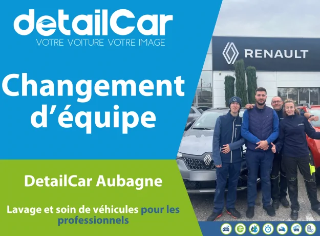 DetailCar Aubagne Unité Mobile / Lavage et soin de véhicules sans eau pour les professionnels sur Aubagne