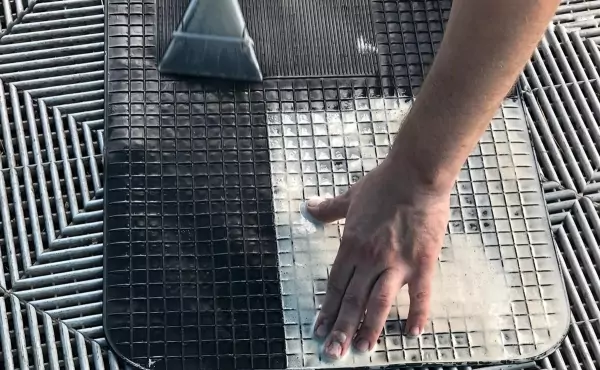 Pressing des tapis