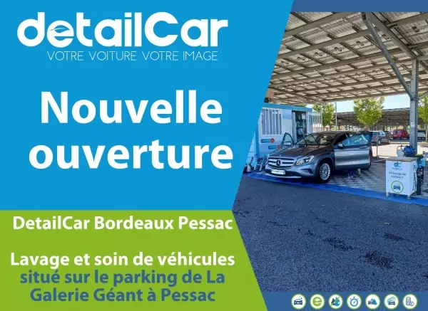 Ouverture : Nouveau centre de lavage de véhicules sur Pessac
