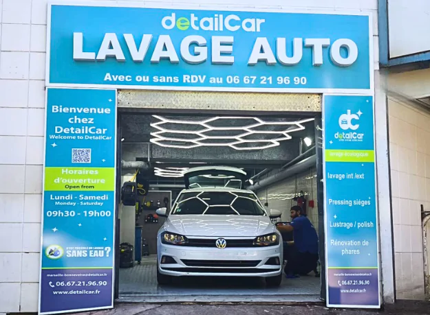 DetailCar Marseille Bonneveine / Lavage et soin de véhicules sans eau sur Marseille Bonneveine