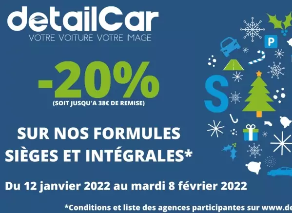 Soldes d'hiver 2022 chez DetailCar