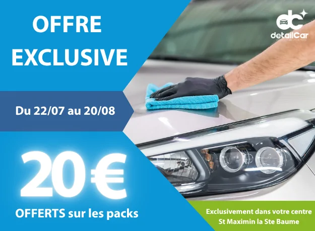 DetailCar Saint Maximin la Sainte Baume Hyper U / Lavage et soin de véhicules sans eau sur Saint Maximin la Sainte Baume