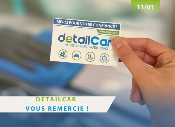 Le réseau DetailCar vous remercie