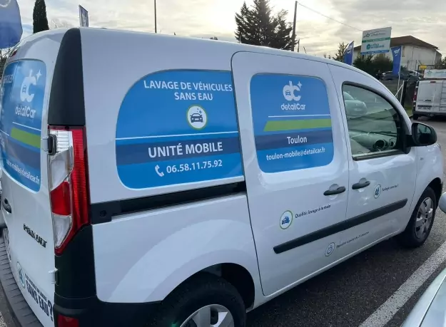 DetailCar Toulon Unité Mobile / Lavage et soin de véhicules sans eau à domicile sur Toulon et sa région