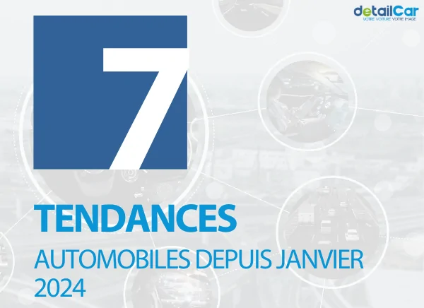 7 Tendances automobiles depuis janvier 2024