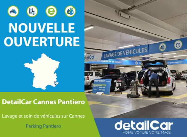 DetailCar Cannes Pantiero / Lavage et soin de véhicules sans eau sur Cannes croisette