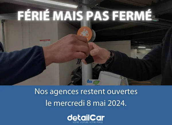 Nos agences sont ouvertes le 8 mai 2024