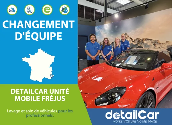 ⚠️ Changement d’équipe chez DetailCar Fréjus 
